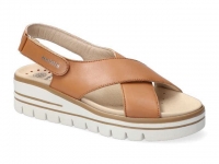 chaussure mobils velcro cordelia brun clair